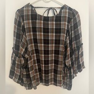 Women’s Medium Blouse from Maurice’s with Bell Sleeves in Size Medium.